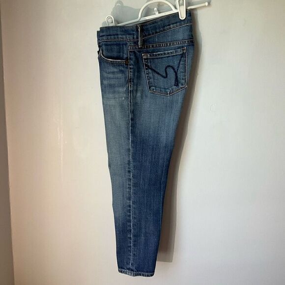 Citizens of Humanity Kelly 063 Low Waist Cropped Jeans, Size 25 - Picture 6 of 10
